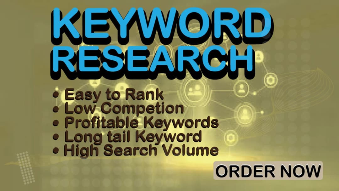 I will Provide Keyword Research Service