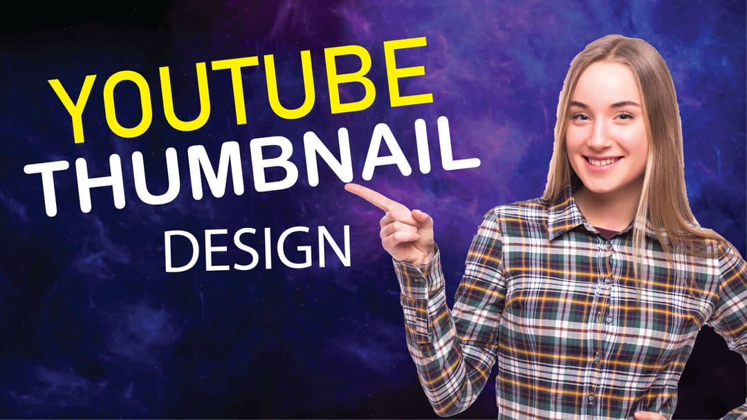 I will do eye catching YouTube thumbnail design
