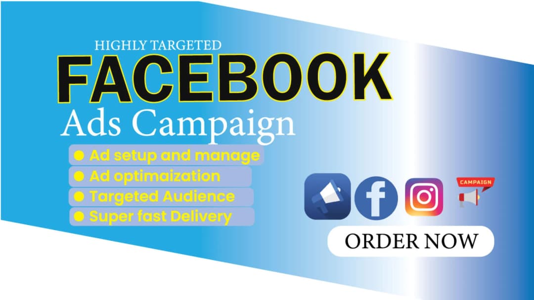 I will manage Facebook and Instagram Ad Campaign
