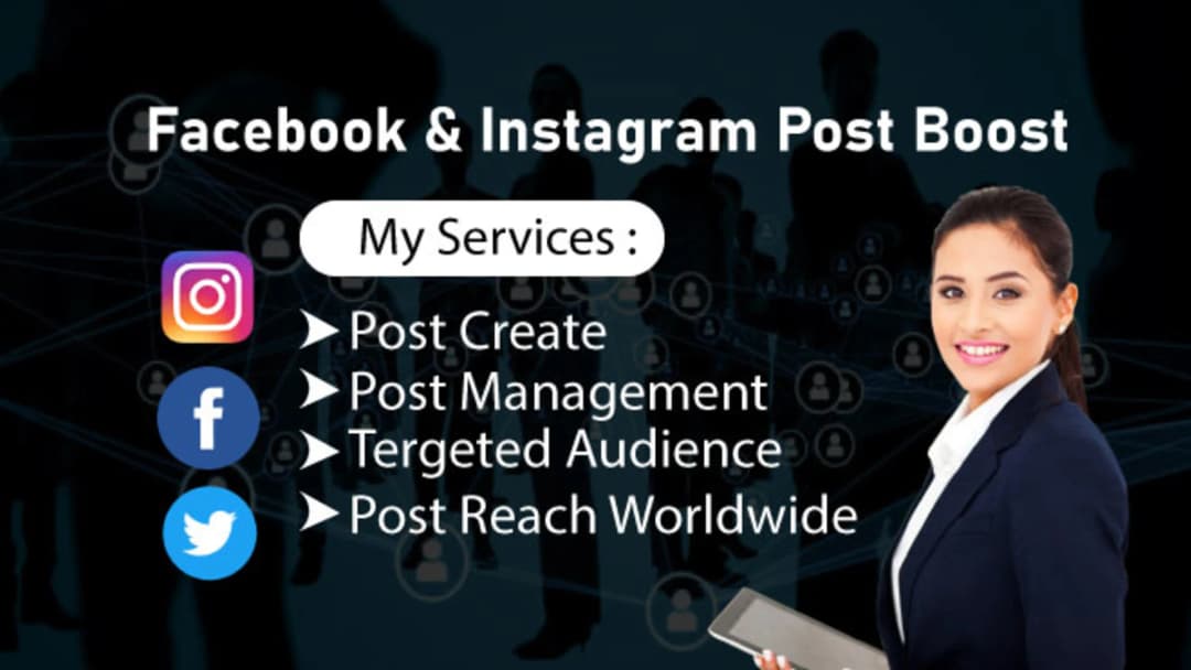 Facebook & Instagram Post Boost Services