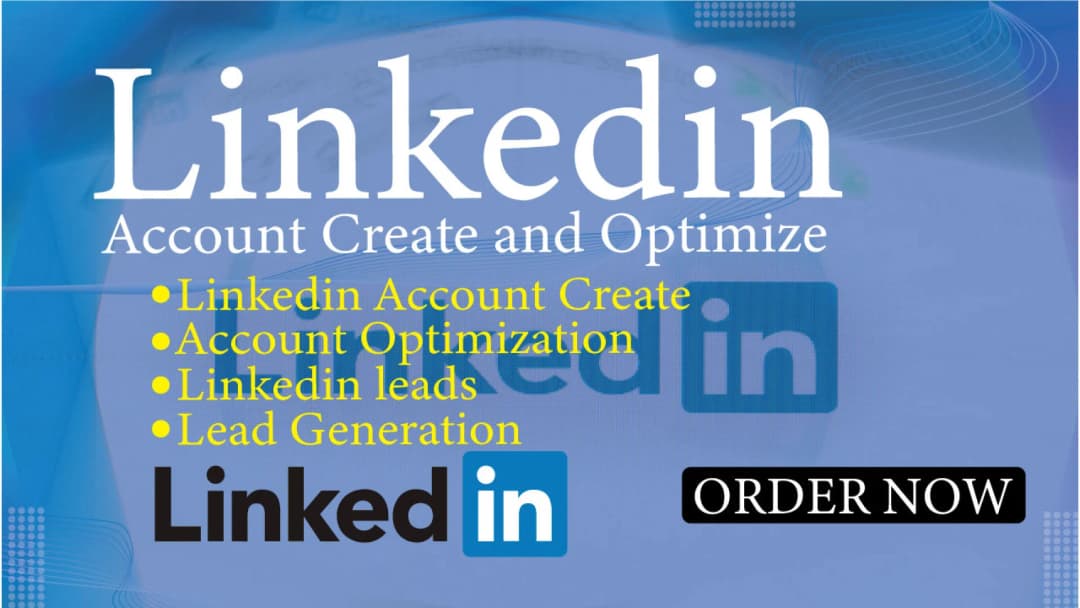 I will create LinkedIn Profile and Setup