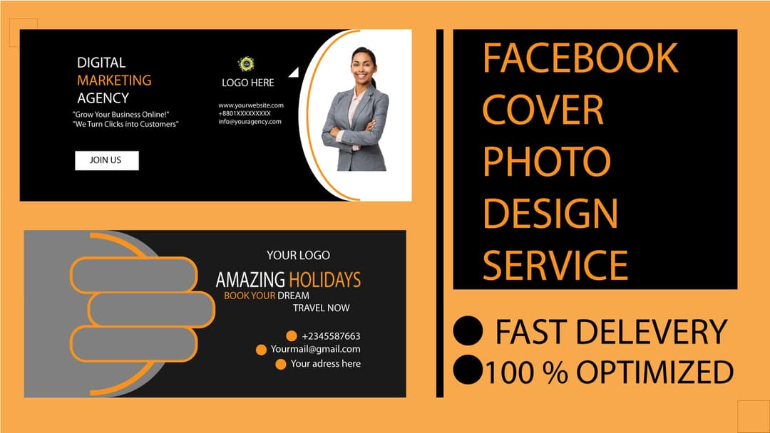 I will do Professional Facebook cover photo design.