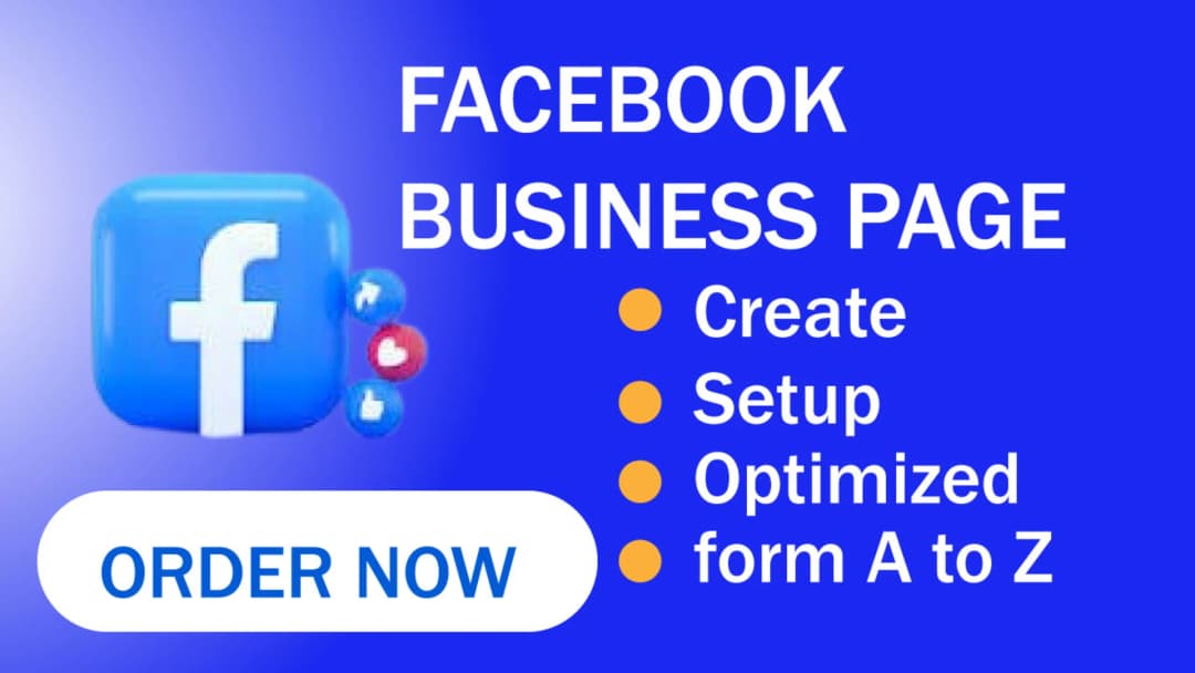 I will create and optimized Facebook Business page.