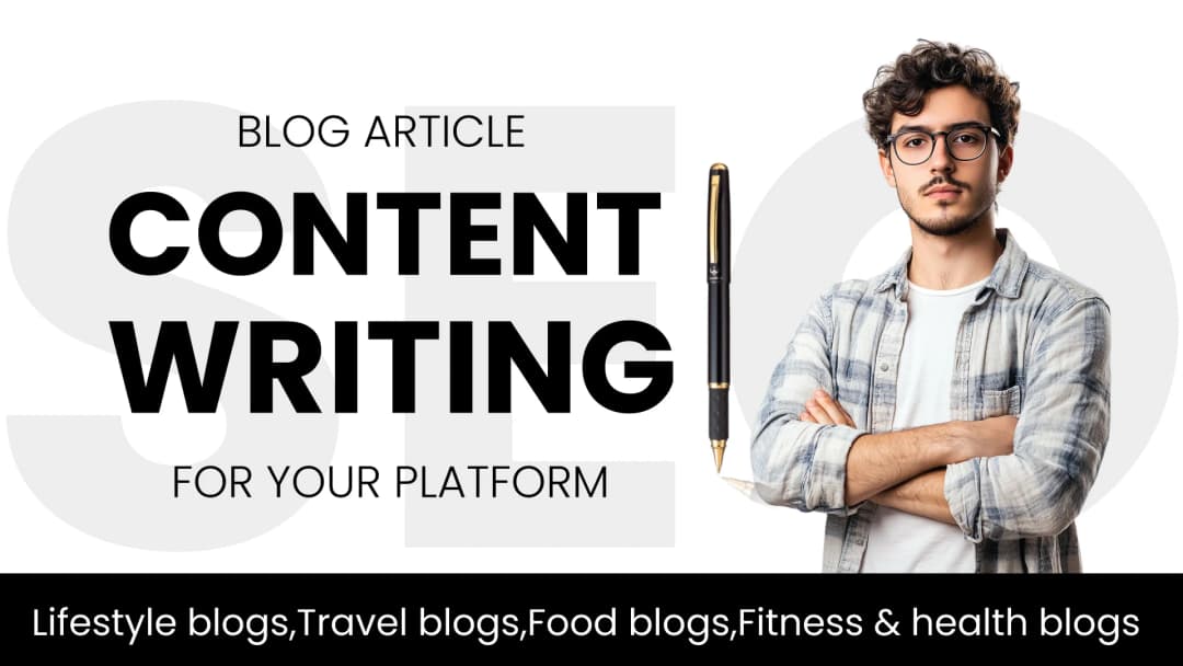 Professional Content Writing | Blog, Article, Website, SEO Optimized Content