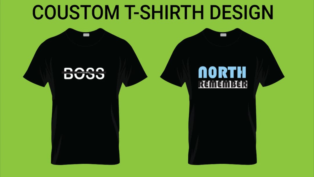 I will do creative typography tshirt design