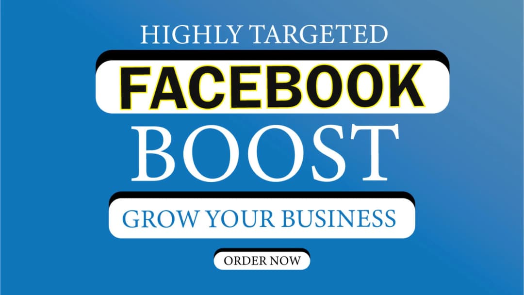 Facebook Boost Service