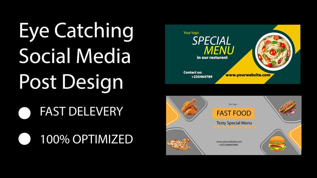 আপনার ব্র্যান্ডকে সোশ্যাল মিডিয়ায় অন্যদের থেকে আলাদা করে তুলুন আমাদের প্রফেশনাল ডিজাইন এর মাধ্যমে!