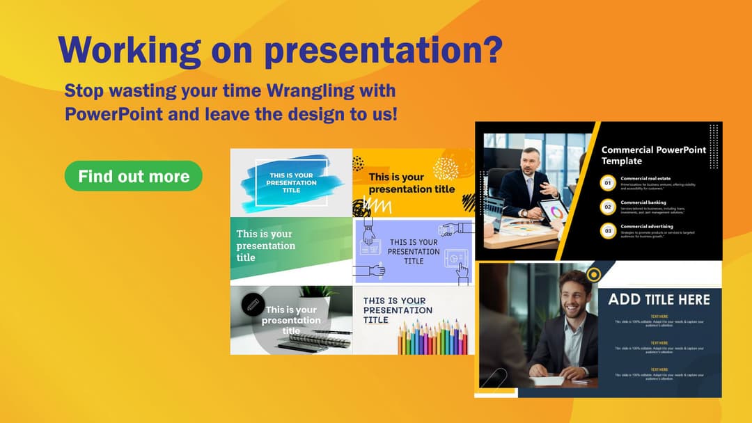 দৃষ্টি আকর্ষণকারী প্রেজেন্টেশন ডিজাইন