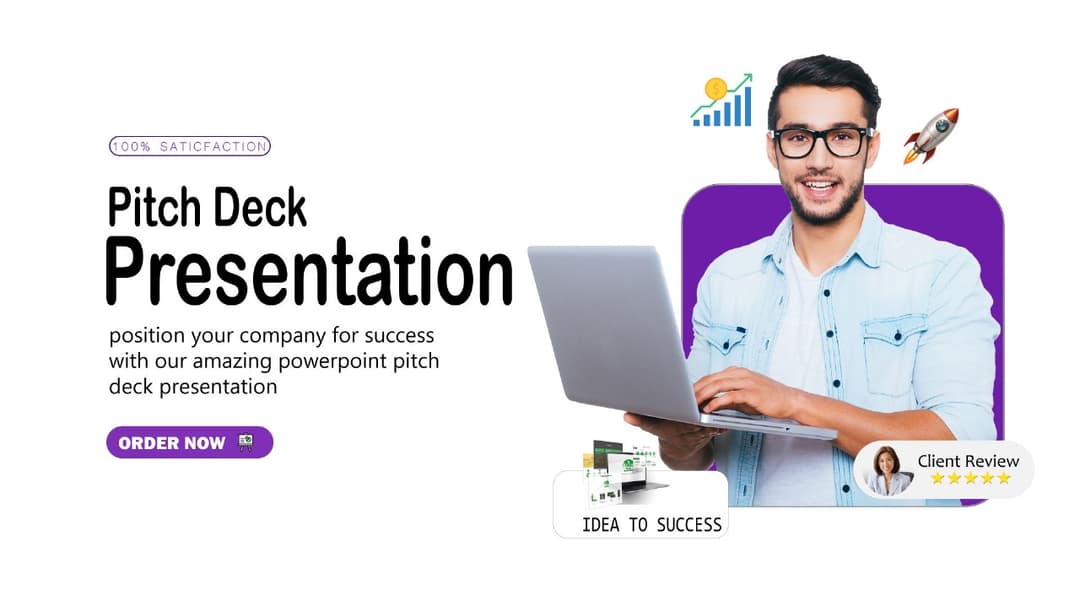 প্রফেশনাল প্রেজেন্টেশন সার্ভিস - high quality presentation and pitch deck services