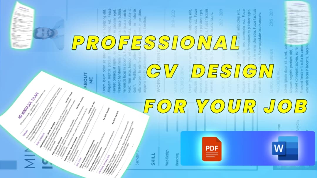 I will provide professional resume, CV writing service