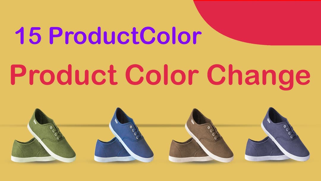 I will do 15 product color change