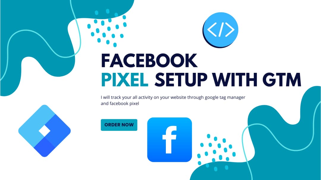 I will do pixel setup your website with google tag manager