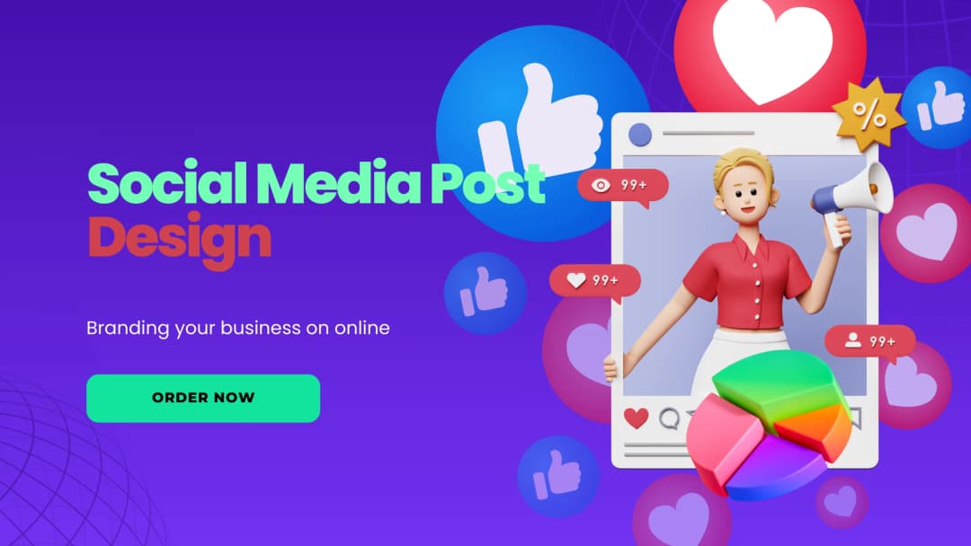 I Will Design 10 Eye-Catching Social Media Posts for Your Brand